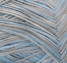 Samovzorovací stužková příze MarLen modrý melír