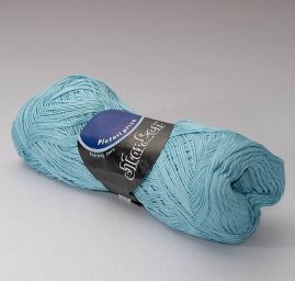 Stužková bavlna tenká azurová 