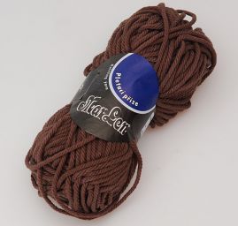 Bavlna směs Marlen "šňůrka"  tm. hnědá