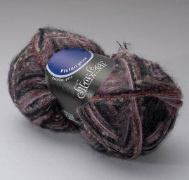 Vlněná melírová příze Marlen s buklém  