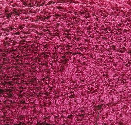 Směsová pletací příze bukle přadeno fialová