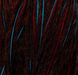 Vlněná příze Marlen hnědý melír