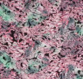 Kabátová látka se zatkanou přízí růžovošedá