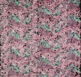 Kabátová látka se zatkanou přízí růžovošedá