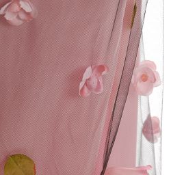 Originální MarLen kupón modelované šaty černá/růžová