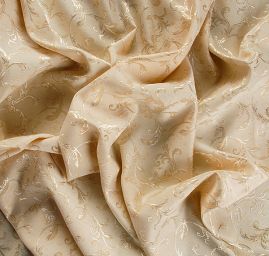 Brokát ornament smetana