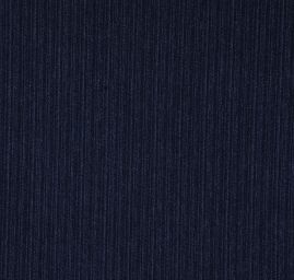 Riflovina pružná plastický motiv proužků tm.modrý melír