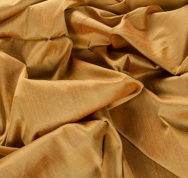 Dupion hedvábný šanžán zelenočervený