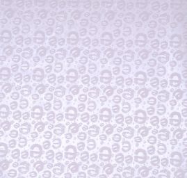 Pružná žakárová látka brokát smetanový