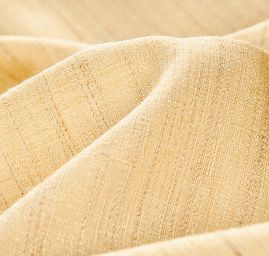 Imitace hedvábného šantungu zlatožlutý