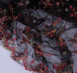 Exkluzivní krajka černá