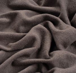 Vařená vlna hnědošedá