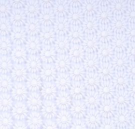 Eektní bavlněná krajka kopretinky slonová kost 