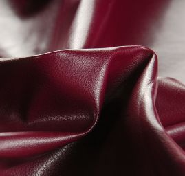 Imitace kůže hnědovínová