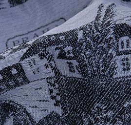 Panorama Praha  šedá/černá kupón 