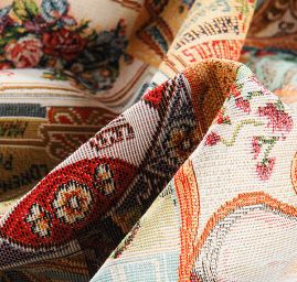 Dekorační látka s motivem Vintage