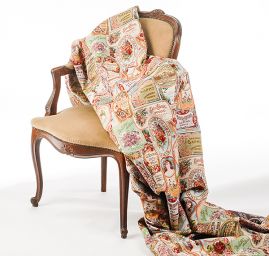 Dekorační látka s motivem Vintage