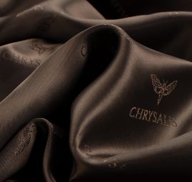 Viskozová podšívka khaki zelená kabátová