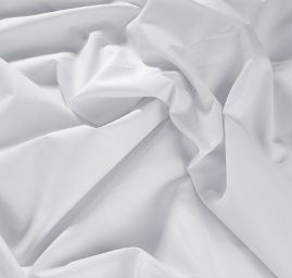 Popelín bavlněná košilová látka bílá