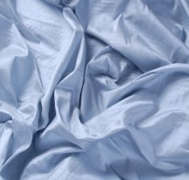 Šantung jednobarevný světle modrý  II. jakost