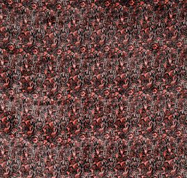 Hedvábný samet motiv paisley