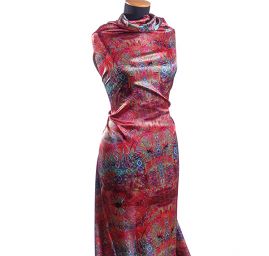 Atlas nevšední abstraktní motiv červená