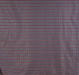 Brokát nepružný pevnější malý květ modrovínový