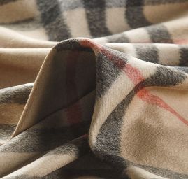 Kostýmová látka vlna kašmír kostka