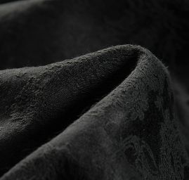 Brokát žakár černý 