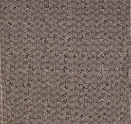 Efektní hrubá krajka vzor květů béžová