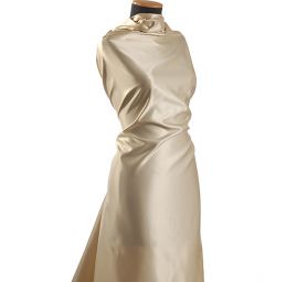 Satén pevnější nepružný duchesse barva vanilky