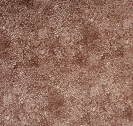 Šifon plise drobný vzor hnědobéžový