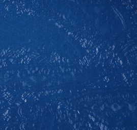 Efektní pružná krajka petrolejové barvy