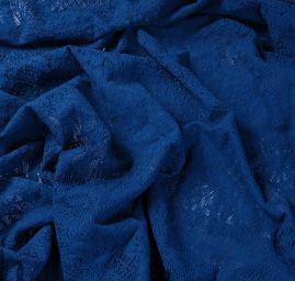 Efektní pružná krajka petrolejové barvy