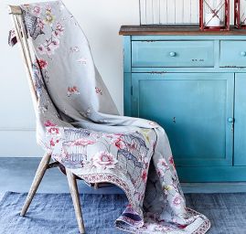 Látka dekorační orientální vzor