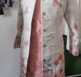 Látka dekorační orientální vzor