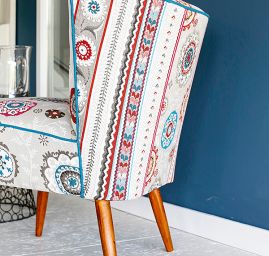 Látka dekorační orientální vzor