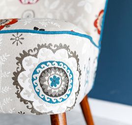 Látka dekorační orientální vzor