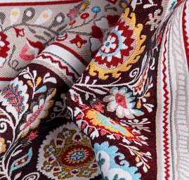 Látka dekorační orientální vzor