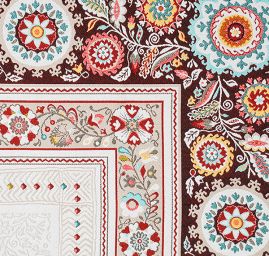 Látka dekorační orientální vzor