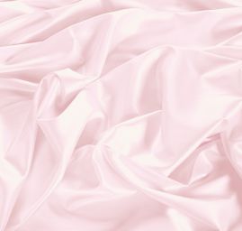 Satén imitace hedvábí pastel růžová