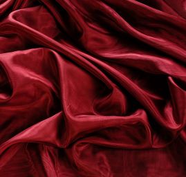 Podšívka jemná acetátová tmavší červená