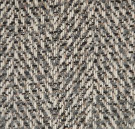 Kostýmová látka imitace ručně tkané metráže šedočerná