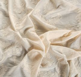 Bavlněná krajka madeira smetanovobéžová