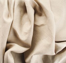 Len imitace hedvábného buretu režný