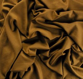 Viskozová látka směs khaki hnědá