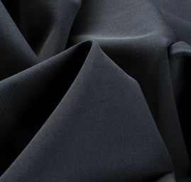 Kostýmová letní látka směs tmavě modrá