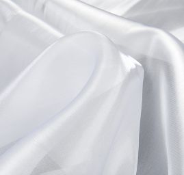 Organza jednobarevná slonová kost