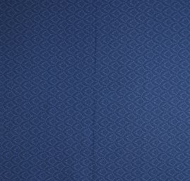 Žakárová látka ornament tm.modrá