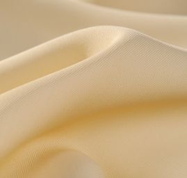 Látka viskoza směs hladká pastelově žlutá